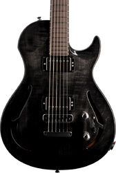 Guitare électrique 1/2 caisse Vigier G.V. Hollow - Ebony fade