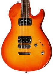 Guitare électrique single cut Vigier                         G.V. Rock HH Rosewood - Amber