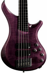 Basse électrique solid body Vigier                         Passion IV 5-String - Amethyst purple