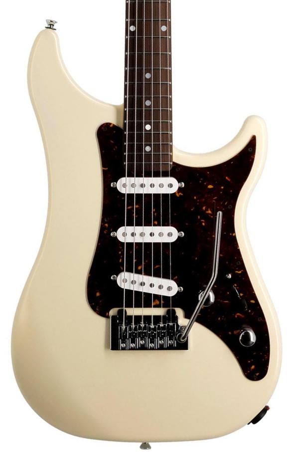 Guitare électrique forme str Vigier                         Expert Classic Rock (Trem, RW) - Retro white