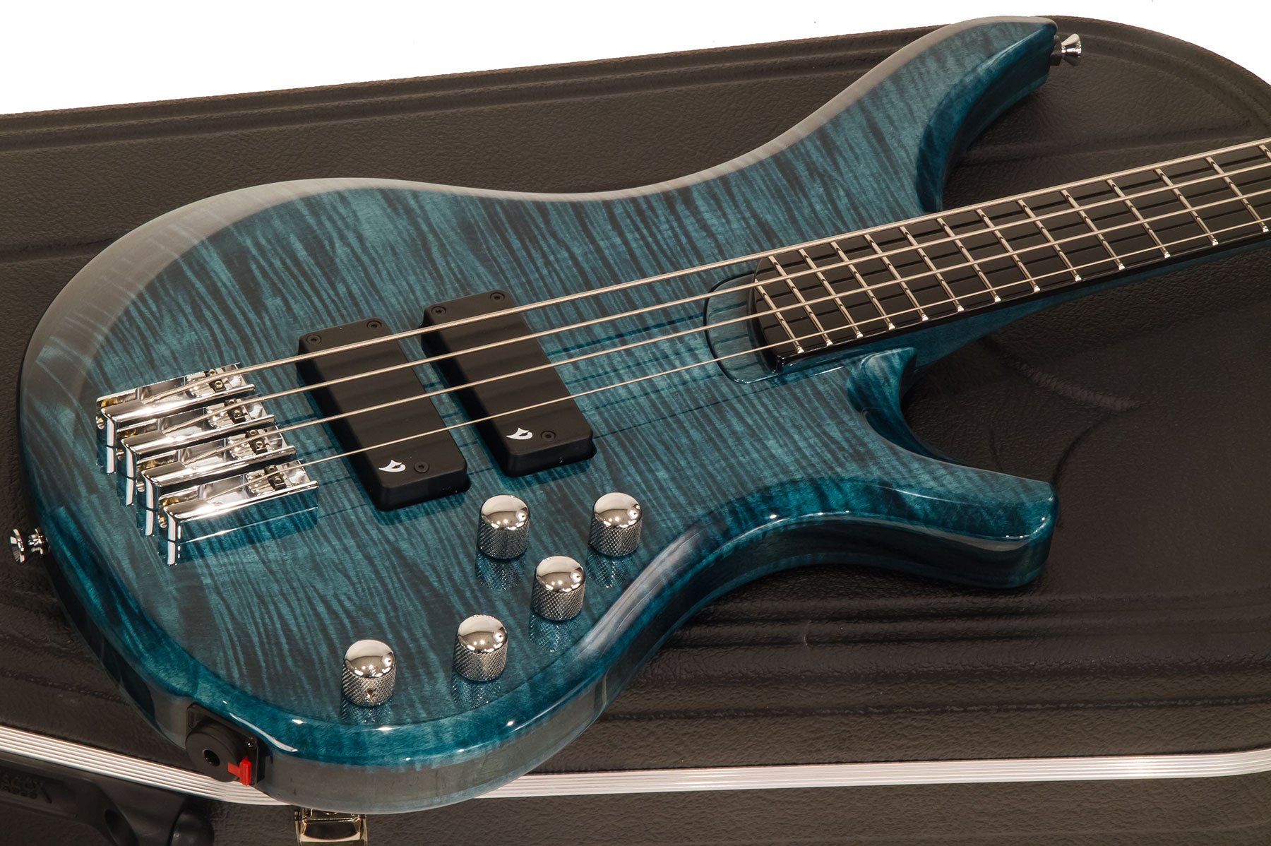 Vigier Passion Iv Active Phe - Deep Blue - Basse Électrique Solid Body - Variation 1