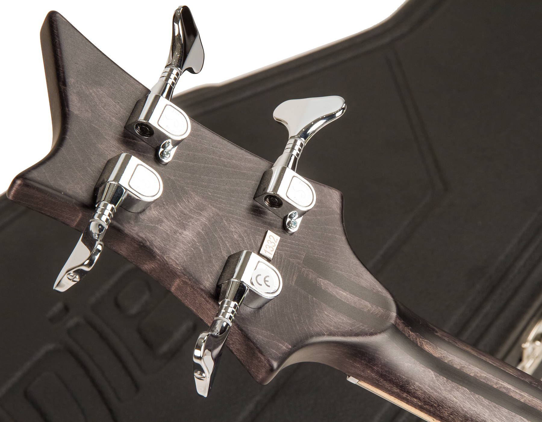 Vigier Passion Iv Fretless Imetal Active Dm +etui - Black Diamond - Basse Électrique Solid Body - Variation 6