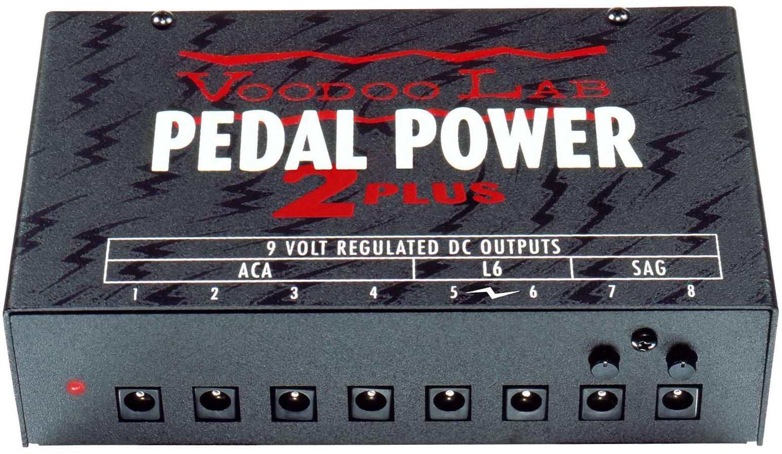 Alimentations pédales Voodoo lab Pedal Power 2 Plus