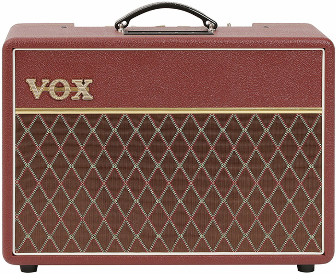 Vox Ac10c1-mb Ltd 10w 1x10 Maroon Bronco - Ampli Guitare Électrique Combo - Main picture