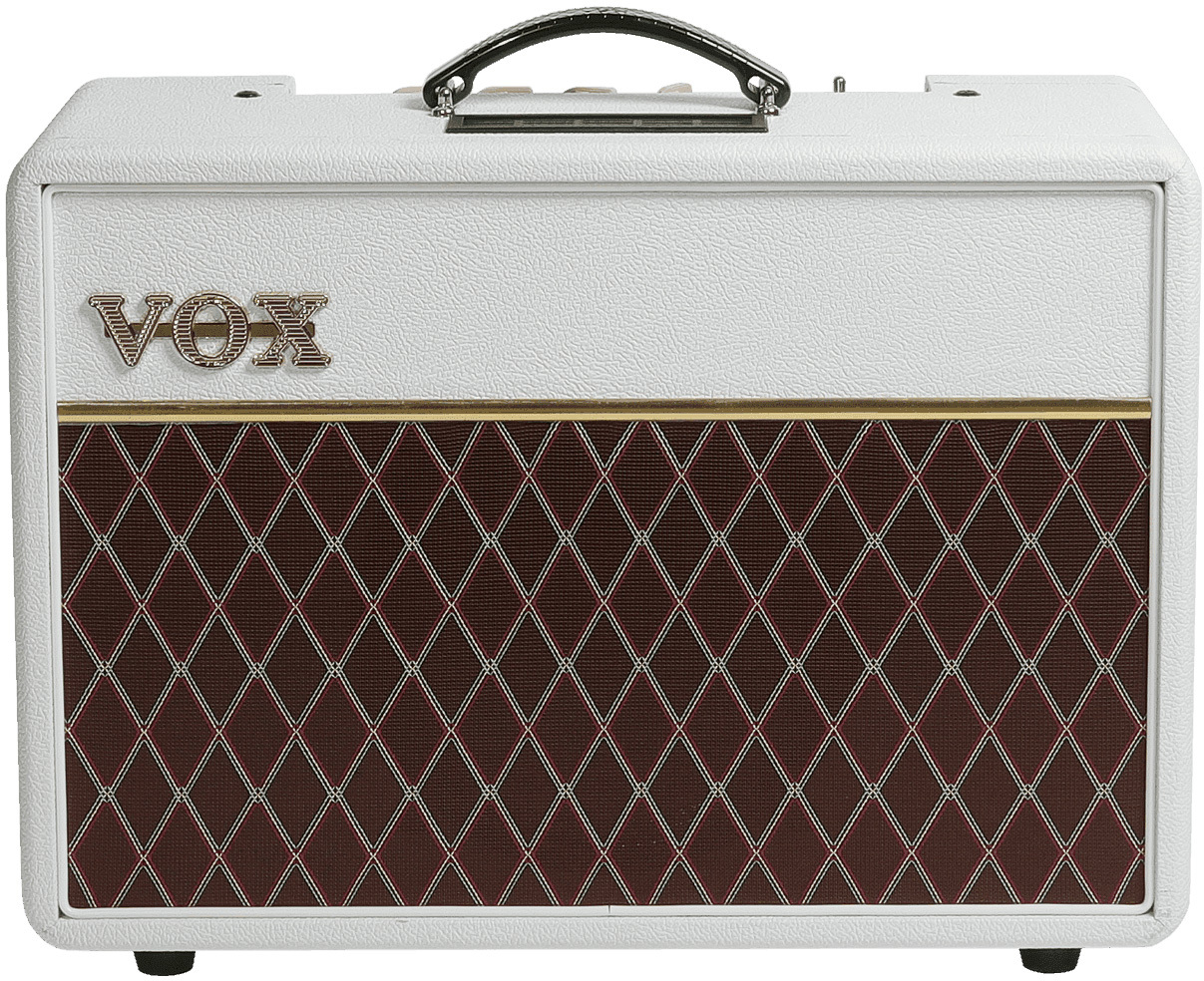 Vox Ac10c1-wb Ltd 10w 1x10 White Bronco - Ampli Guitare Électrique Combo - Main picture