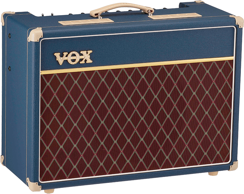 Vox Ac15c1 Limited Edition Rich Blue 1x12 15w - Ampli Guitare Électrique Combo - Main picture
