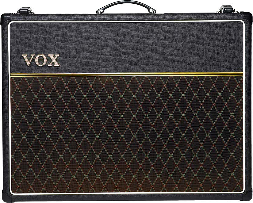 Vox Ac15c2 Twin Custom 15w 2x12 Celestion Greenback Black - Ampli Guitare Électrique Combo - Main picture