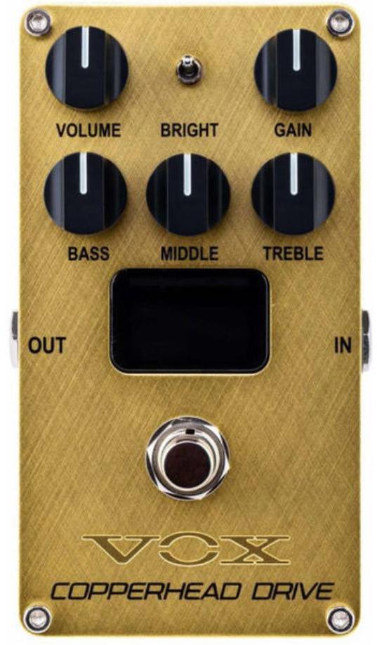 Pédale overdrive / distortion / fuzz Vox Copperhead Drive Valvenergy