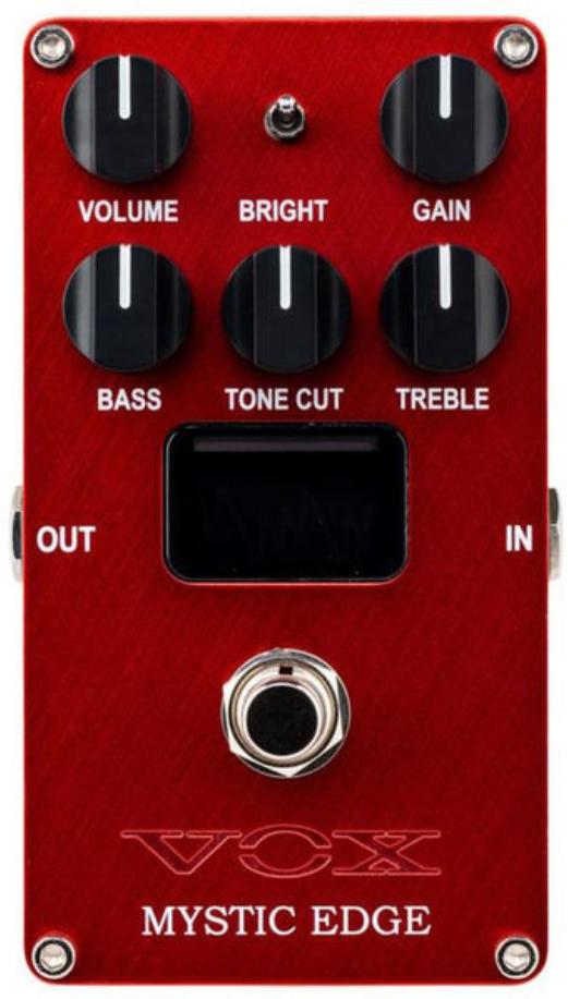 Pédale overdrive / distortion / fuzz Vox Mystic Edge Valvenergy