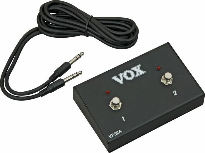 Vox Vfs-2a Dual Footswitch With Led Pour Valve Reactor & Ac Custom - Footswitch Ampli - Main picture
