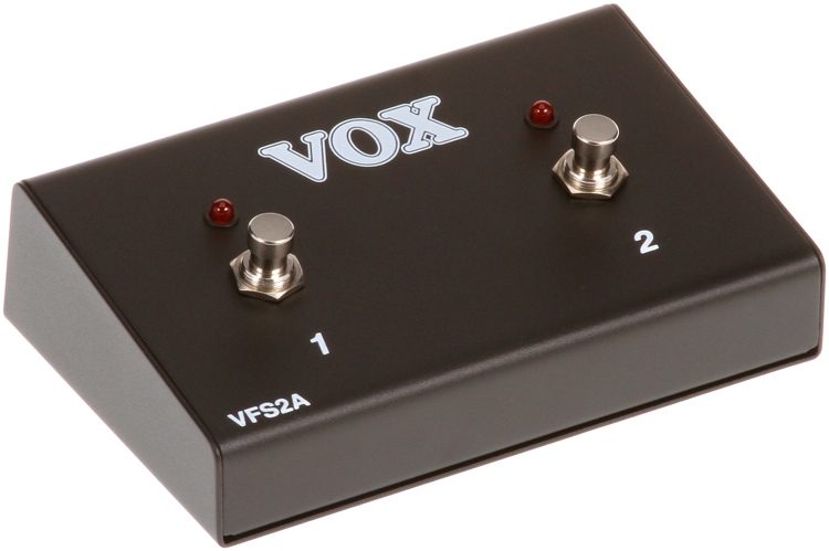 Vox Vfs-2a Dual Footswitch With Led Pour Valve Reactor & Ac Custom - Footswitch Ampli - Variation 1
