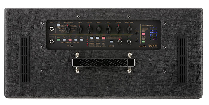 Vox Vt100x Valvetronix 100w 1x12 Black - Ampli Guitare Électrique Combo - Variation 2