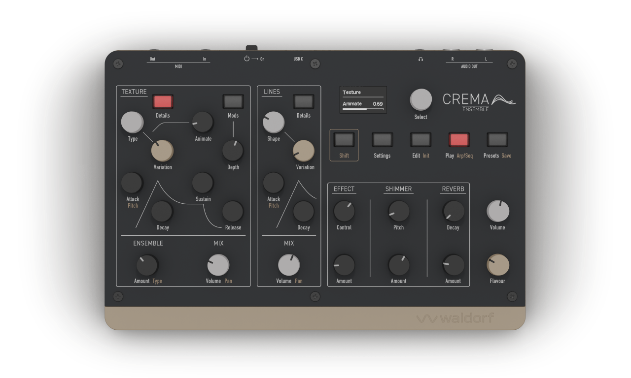 Waldorf Crema - Expandeur - Variation 9