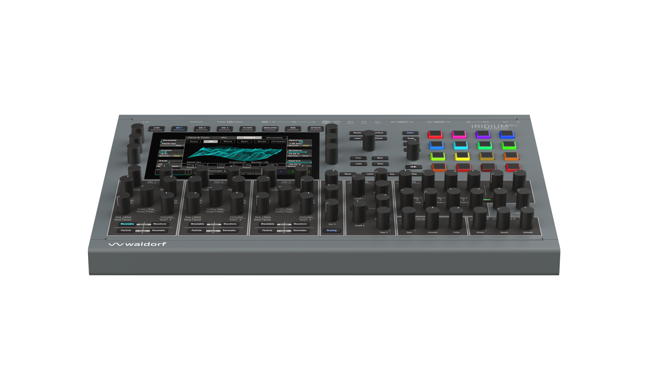 Waldorf Iridium Desktop Mk2 - Expandeur - Variation 3