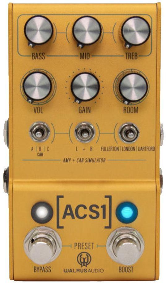 Simulateur de haut parleur Walrus Mako ACS1 Amp + Cab Simulator