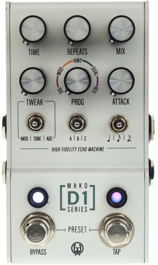 Walrus D1 High Fidelity Stereo Delay Mako - PÉdale Reverb / Delay / Echo - Main picture