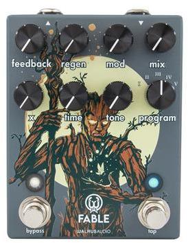 Pédale reverb / delay / echo Walrus Fable