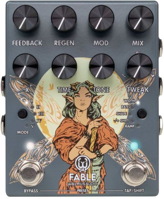 Walrus Audio Fable Mkii Gray - PÉdale Reverb / Delay / Echo - Main picture