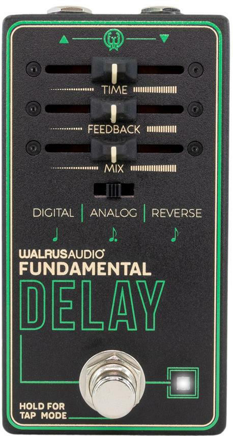 Walrus Fundamental Delay - PÉdale Reverb / Delay / Echo - Main picture