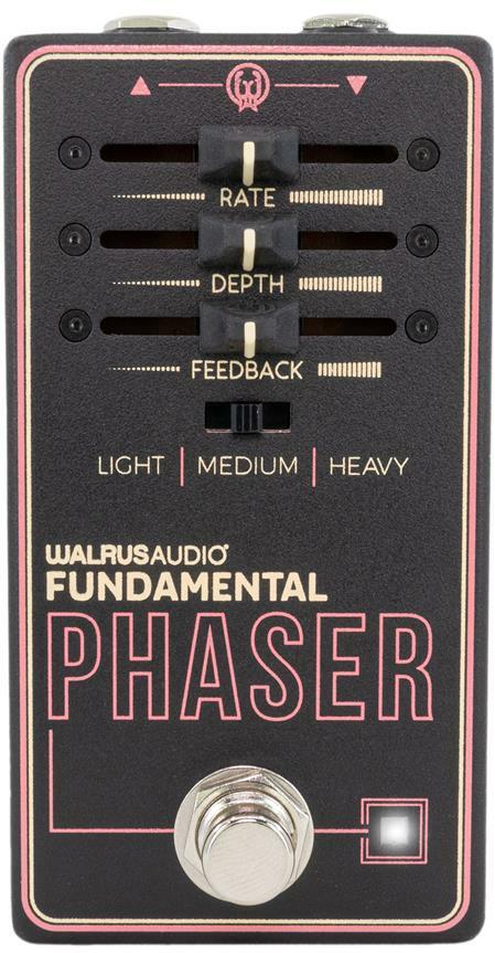 Walrus Fundamental Phaser - PÉdale Chorus / Flanger / Phaser / Tremolo - Main picture