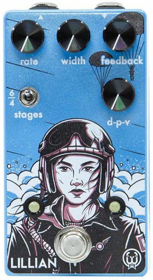 Walrus Lillian Multi-stage Analog Phaser - PÉdale Chorus / Flanger / Phaser / Tremolo - Main picture