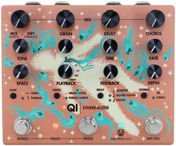 Multi effet guitare électrique Walrus audio QI Etherealizer TK