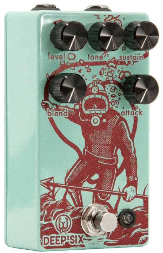 Walrus Audio Deep Six Compressor V3 - PÉdale Compression / Sustain / Noise Gate - Variation 1