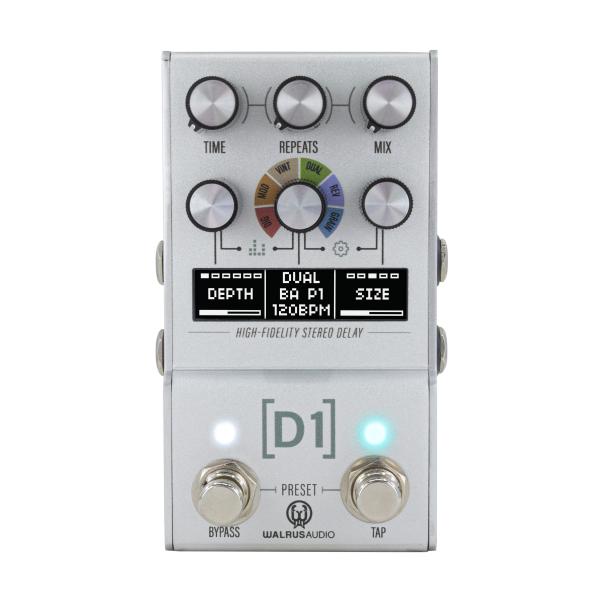 Walrus audio Mako D1 MKII Reverb, delay & echo effect pedal
