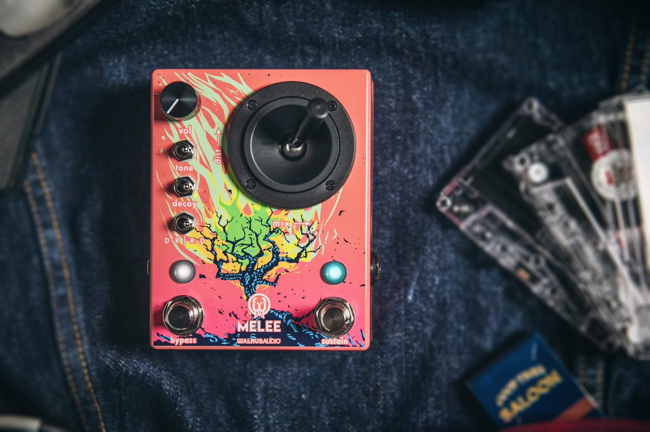 Walrus Melee Reverb/distortion Fx Pedal - PÉdale Reverb / Delay / Echo - Variation 3