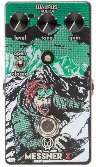 Pédale overdrive / distortion / fuzz Walrus Messner X Limited