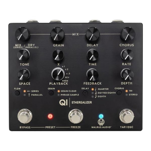 ギター Walrus Audio QI Etherealizer Walrus Audio - Qi Etherealizer | Chorus, delay, reverb, what