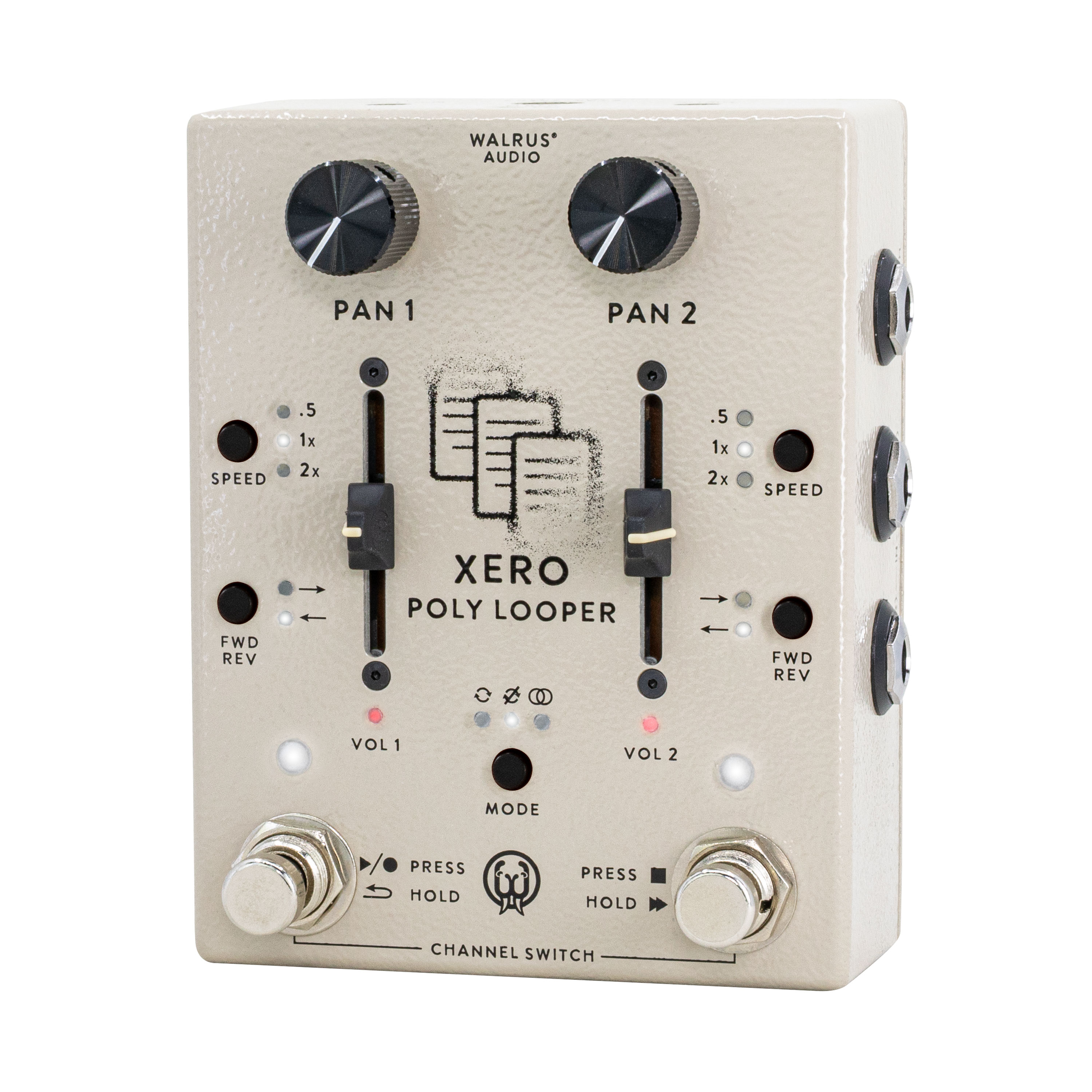 Walrus Audio Xero Poly Looper Cream - PÉdale Looper - Variation 3