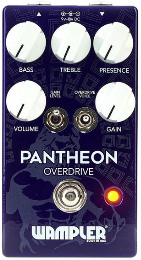 Wampler Pantheon Overdrive - PÉdale Overdrive / Distortion / Fuzz - Main picture