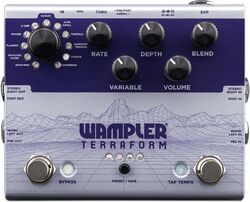 Pédale chorus / flanger / phaser / tremolo Wampler Wampler Terraform