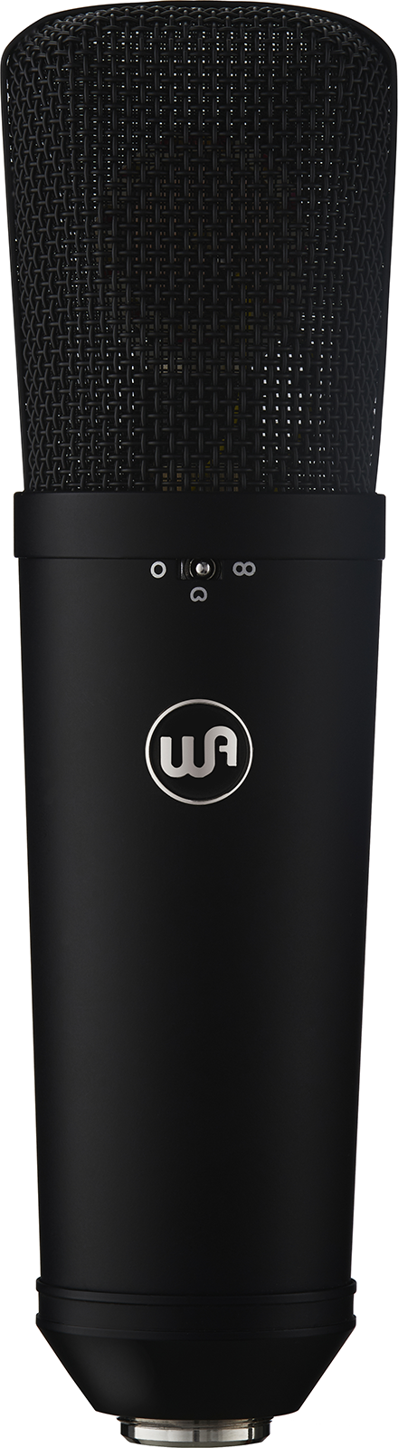 Warm Audio Wa-87 R2 Black - Micro Statique Large Membrane - Main picture