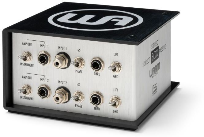 Warm Audio Wa-di-p2 Passive Stereo Di Box - Boitier Direct / Di - Main picture