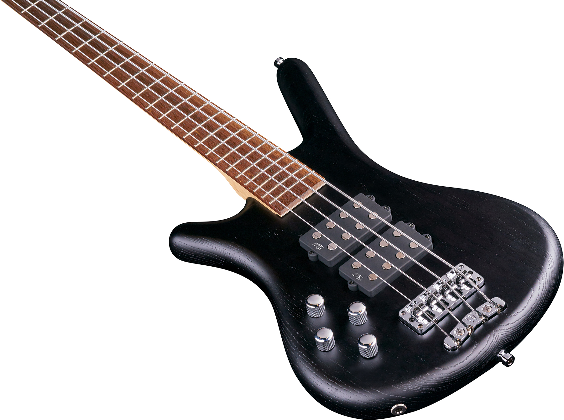 Warwick Corvette $$ 4c Lh Rockbass Gaucher Active Wen - Nirvana Black Trans. Satin - Basse Électrique Solid Body - Variation 2