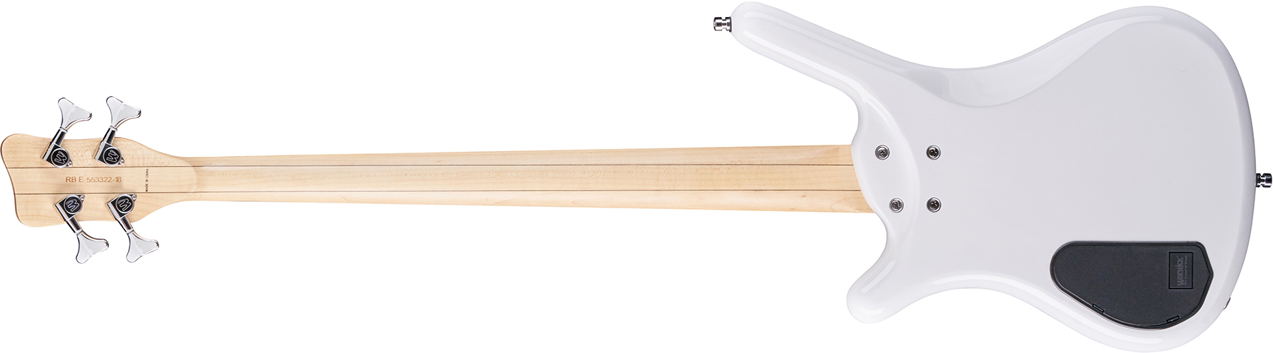 Warwick Corvette $$ 4c Rockbass Active Wen - Solid White - Basse Électrique Solid Body - Variation 1