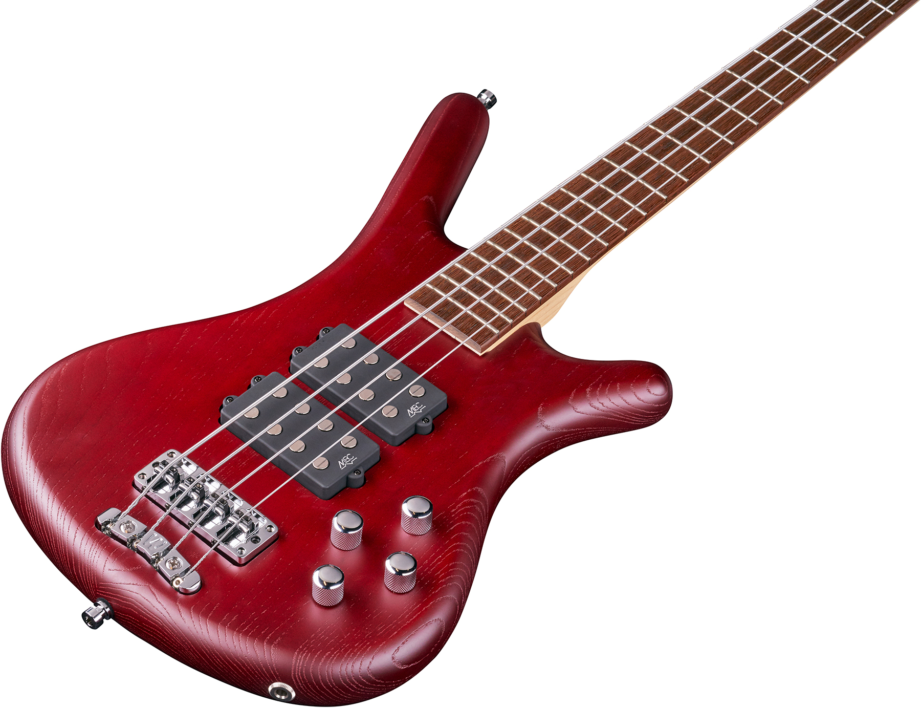 Warwick Corvette $$ 4c Rockbass Active Wen - Burgundy Red Satin - Basse Électrique Solid Body - Variation 2