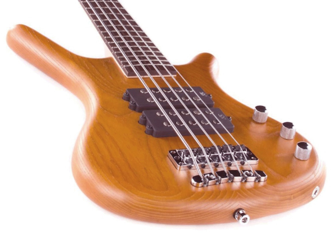 Warwick Corvette $$ 5c Rockbass Active Wen - Honey Violin Trans. Satin - Basse Électrique Solid Body - Variation 1