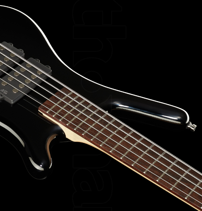 Warwick Corvette $$ 5c Rockbass Active Wen - Solid Black - Basse Électrique Solid Body - Variation 2