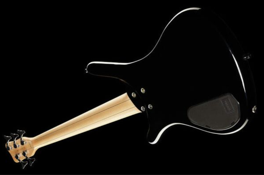 Warwick Corvette $$ 5c Rockbass Active Wen - Solid Black - Basse Électrique Solid Body - Variation 3