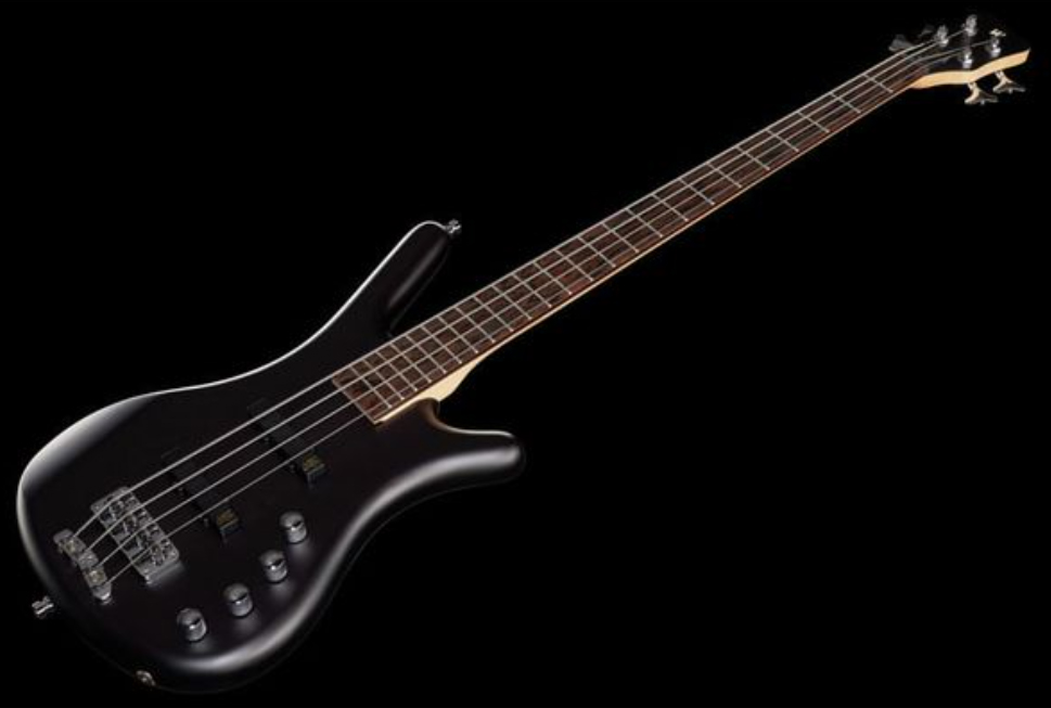 Warwick Corvette Basic 4c Lh Rockbass Gaucher Active Wen - Nirvana Black Trans. Satin - Basse Électrique Solid Body - Variation 2