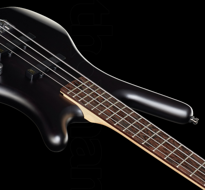 Warwick Corvette Basic 4c Lh Rockbass Gaucher Active Wen - Nirvana Black Trans. Satin - Basse Électrique Solid Body - Variation 4