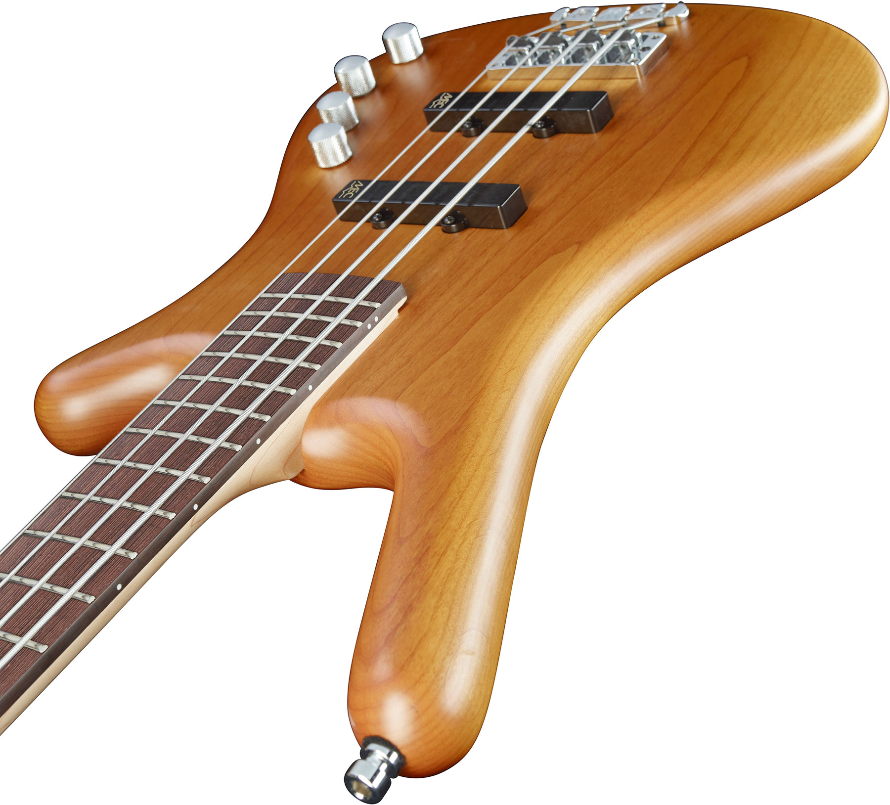 Warwick Corvette Basic 4c Rockbass Active Wen - Honey Violin Satin - Basse Électrique Solid Body - Variation 2