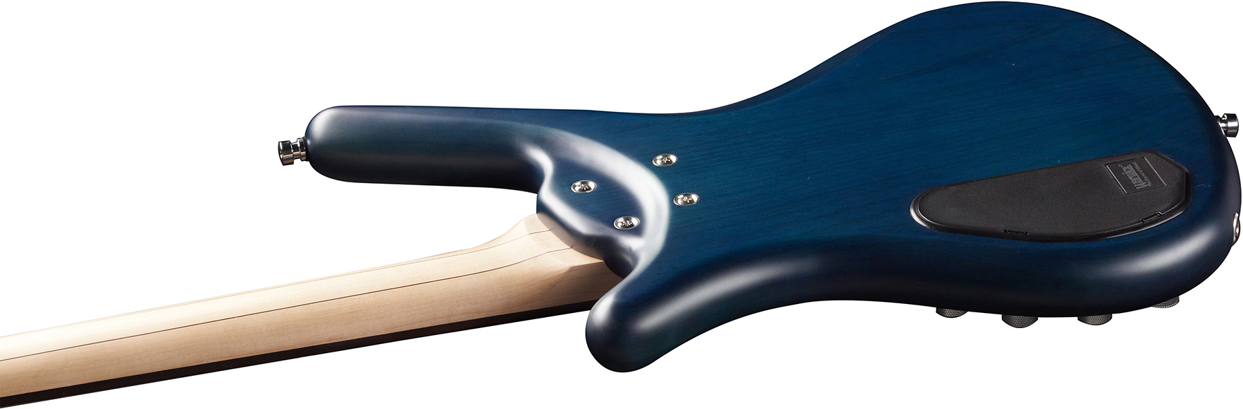 Warwick Corvette Basic 5c Rockbass Active Wen - Ocean Blue Trans. Satin - Basse Électrique Solid Body - Variation 3