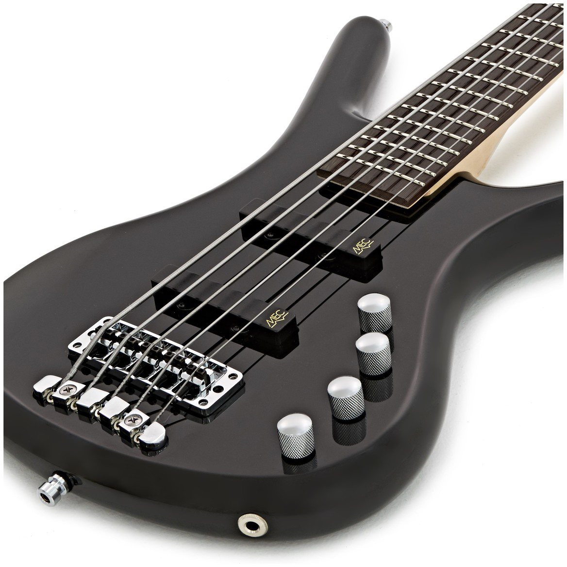 Warwick Corvette Basic 5c Rockbass Active Wen - Solid Black - Basse Électrique Solid Body - Variation 3