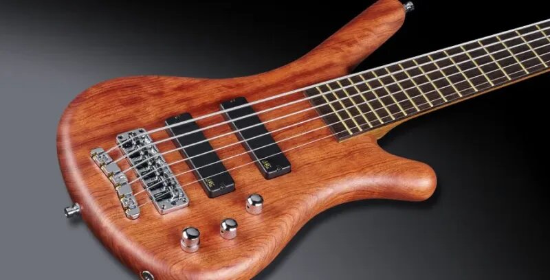Warwick Corvette Bubinga 6c Pro Gps Teambuilt Active Wen - Natural Transparent Satin - Basse Électrique Solid Body - Variation 2