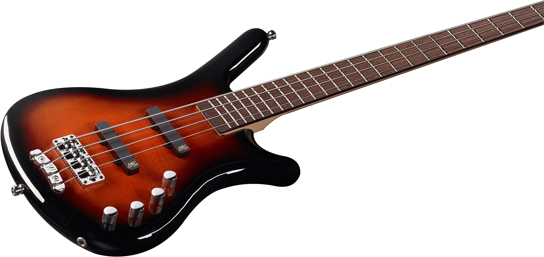 Warwick Corvette Classic 4c Rockbass Active Wen - Almond Sunburst Transparent - Basse Électrique Solid Body - Variation 2