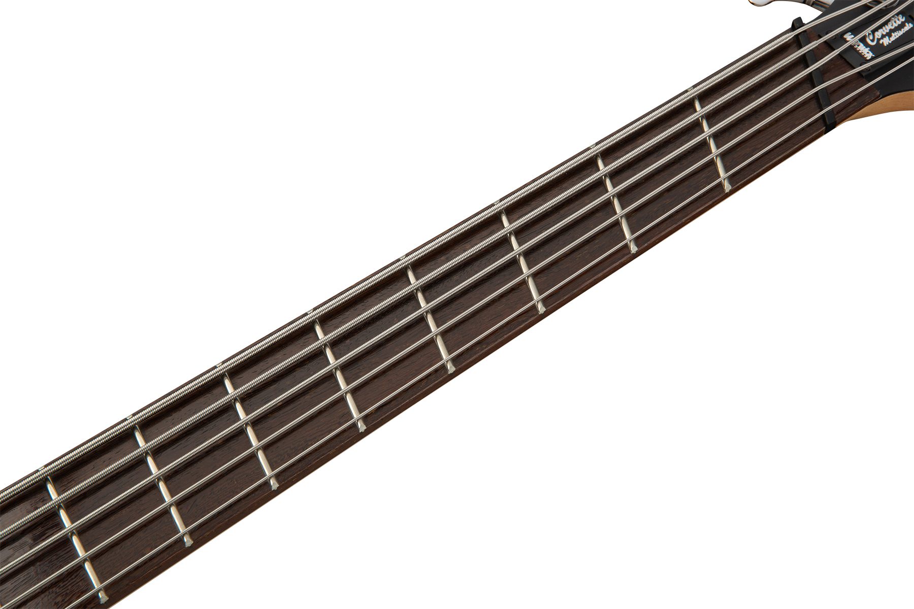 Warwick Corvette Multiscale 5c Rockbass Active Wen - Solid Black Satin - Basse Électrique Solid Body - Variation 4